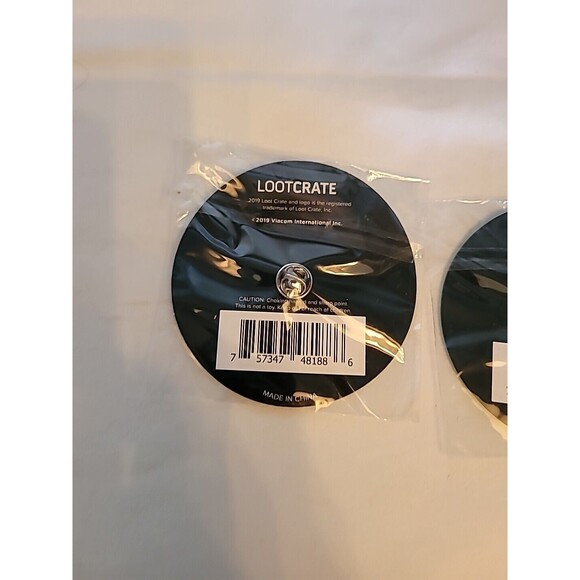 (2) Teenage Mutant Ninja Turtles Ooze Pin #Lootpins 2019 Loot Crate Nickelodeon - Picture 8 of 8